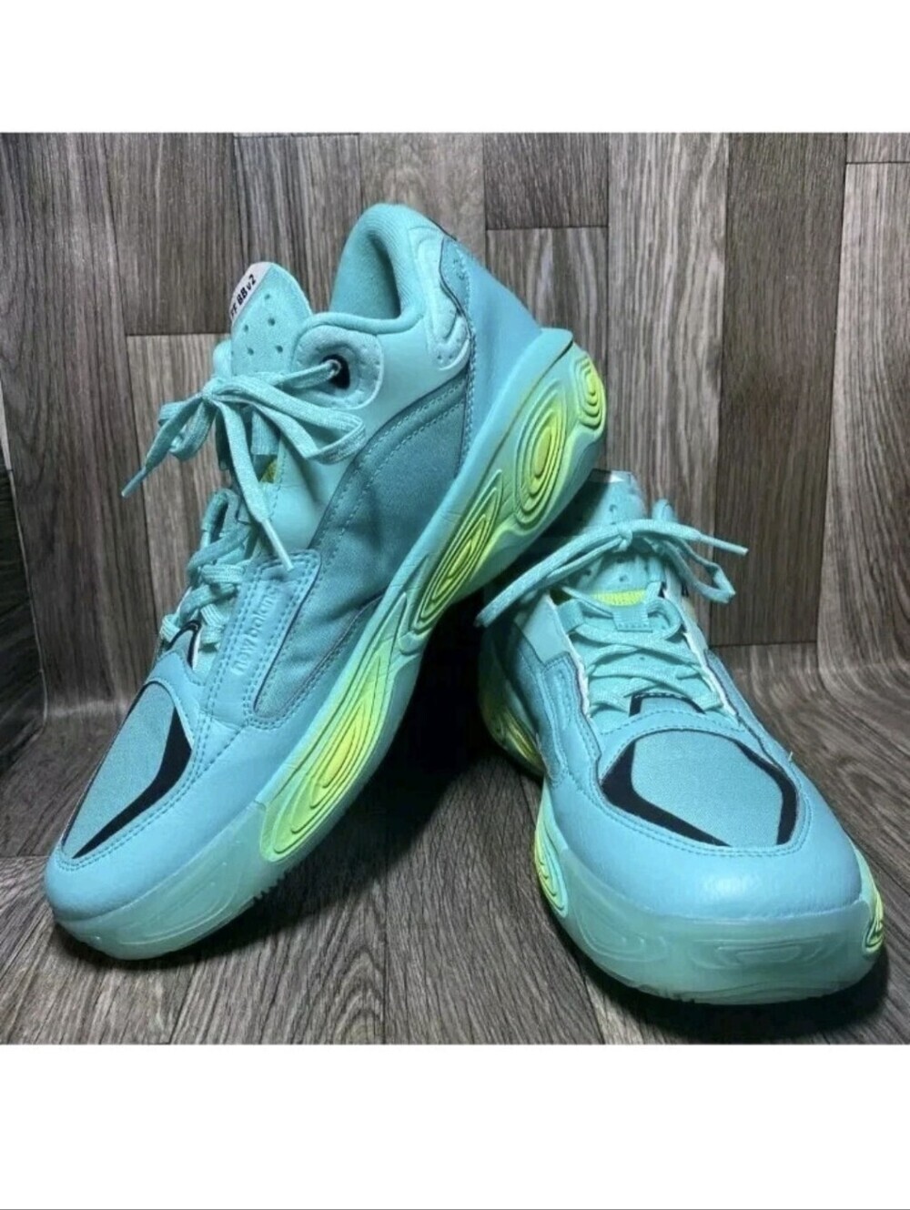 New Balance Fresh Foam BB v2 Cyber Jade Men's Basketball Shoes Size 7.5 - Picture 2 of 4
